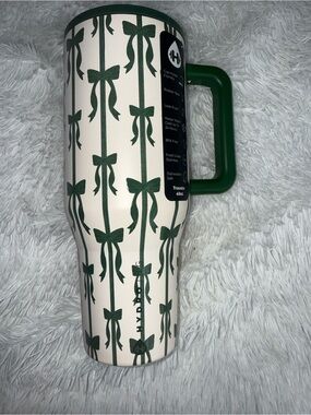 Hydrojug ❌anthropologie green Bows 40 oz traveler